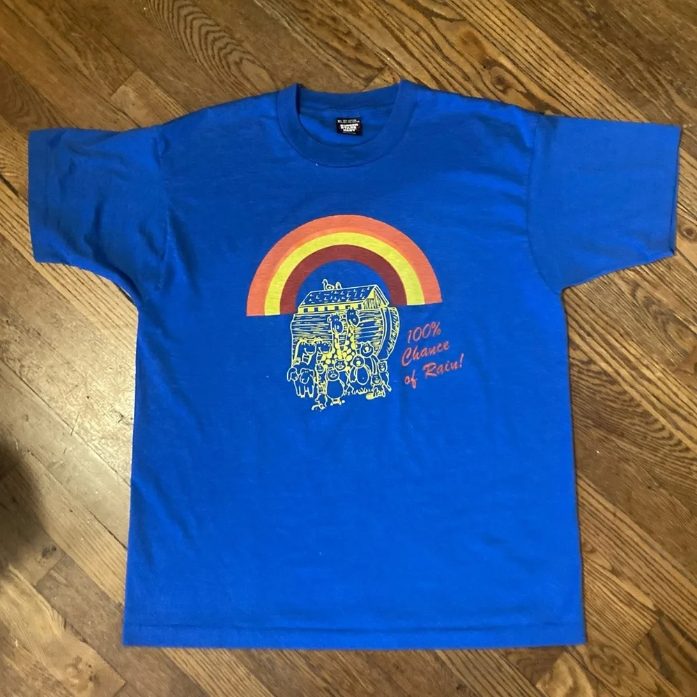 Vtg Noah’s Ark screenstars single stitch tee - Picture 2 of 4